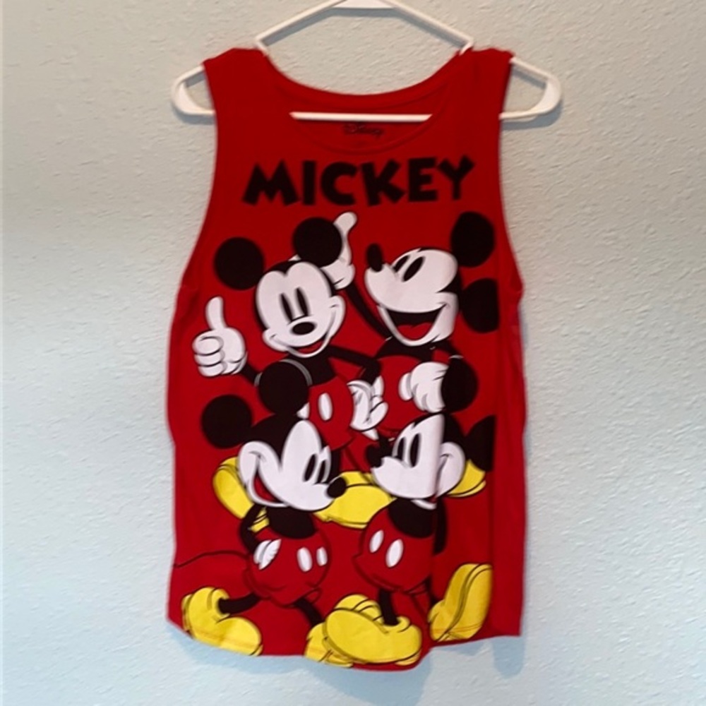 💜💜 Mickey Mouse Loose Tank Junior Size L